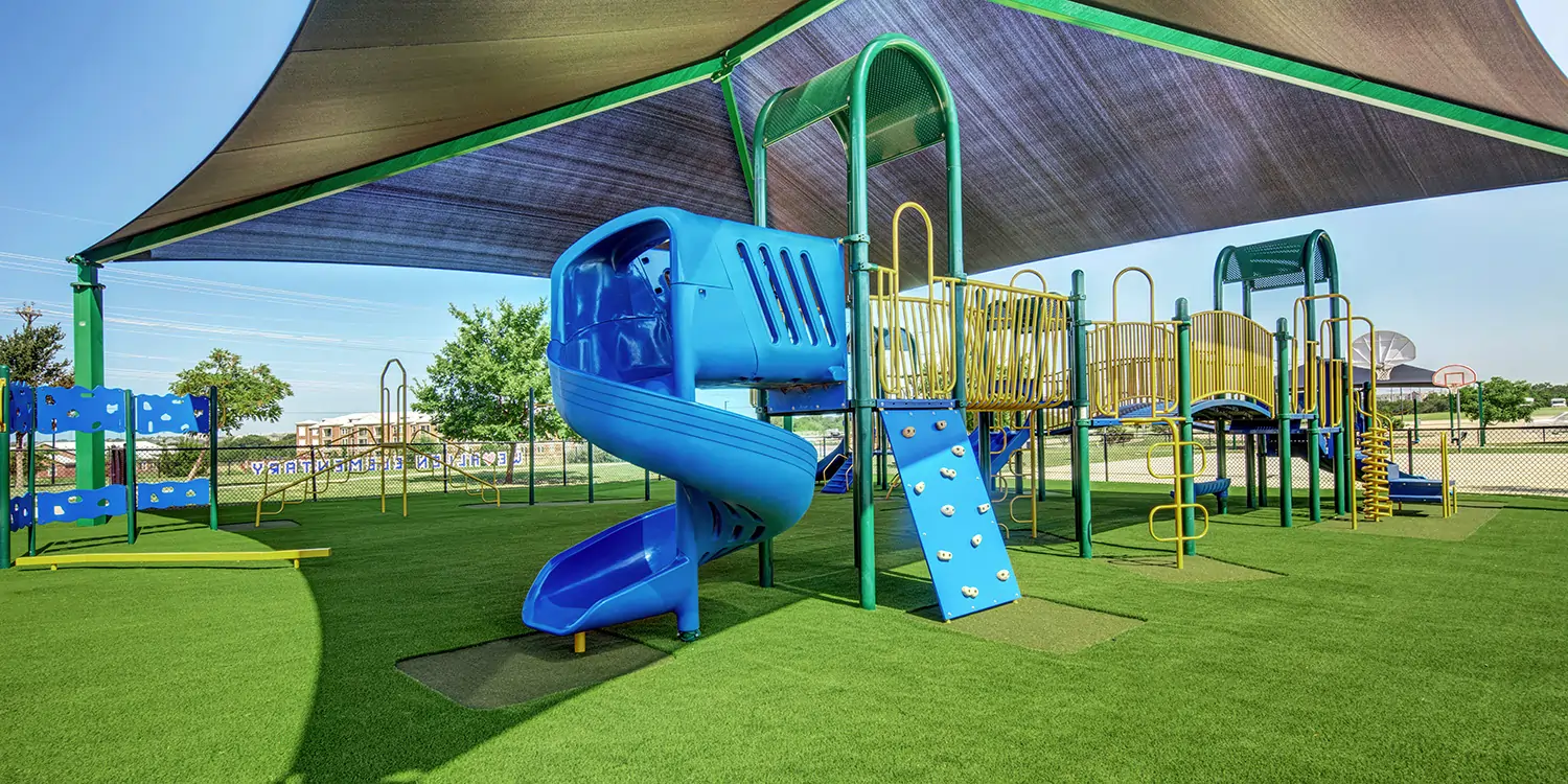 playground artificial grass lawn