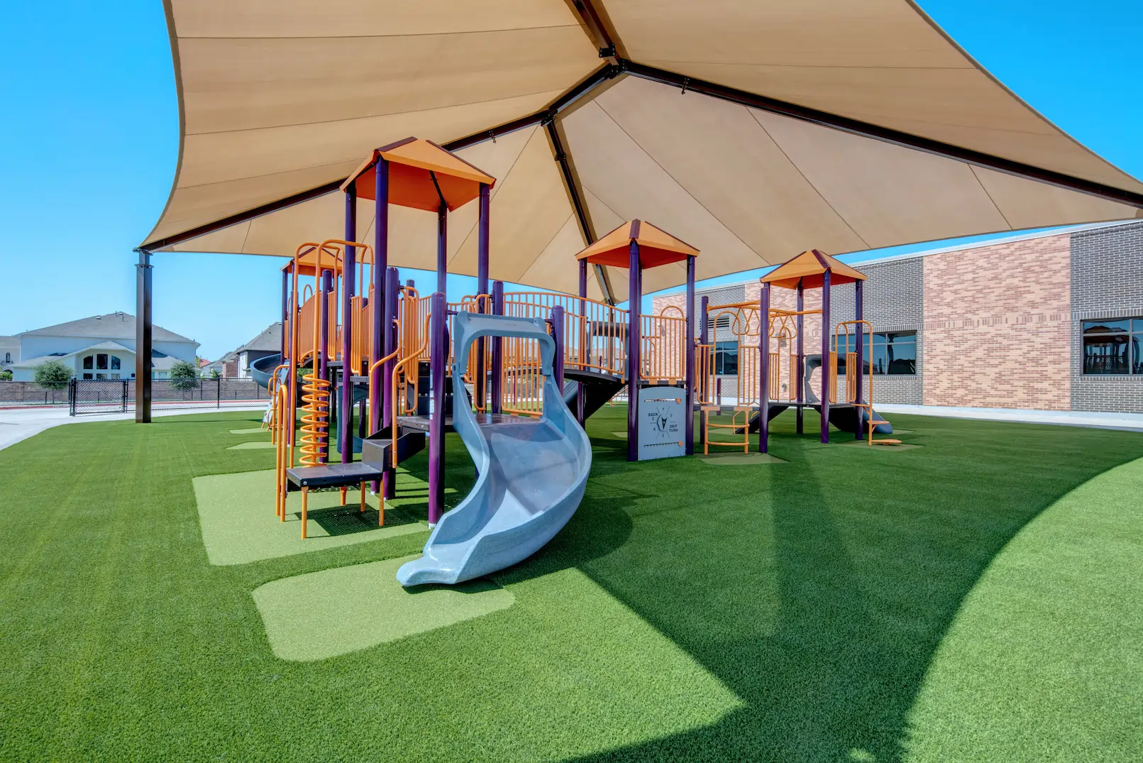 playground artificial grass lawn