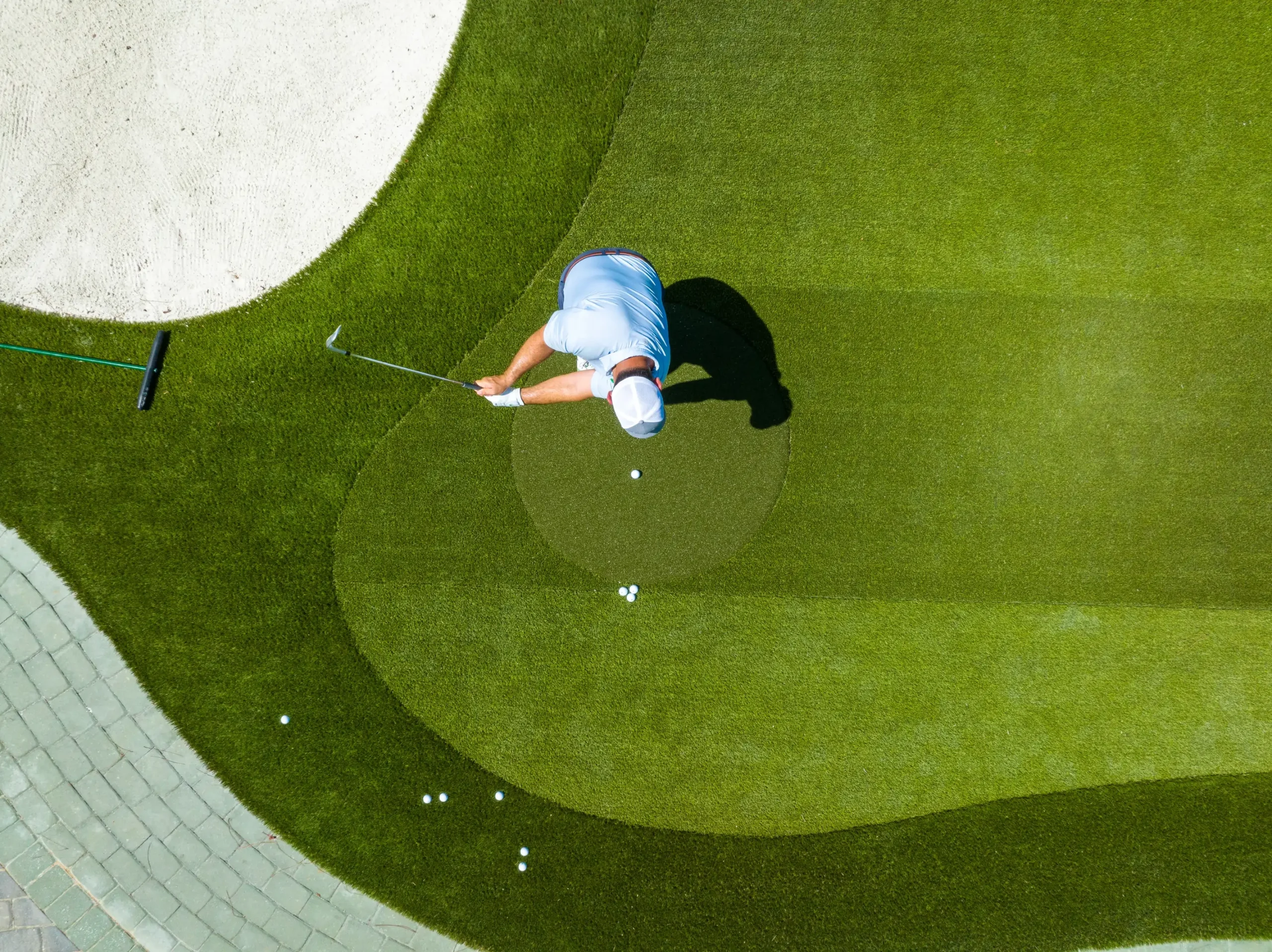 SYNLawn San Diego custom putting green