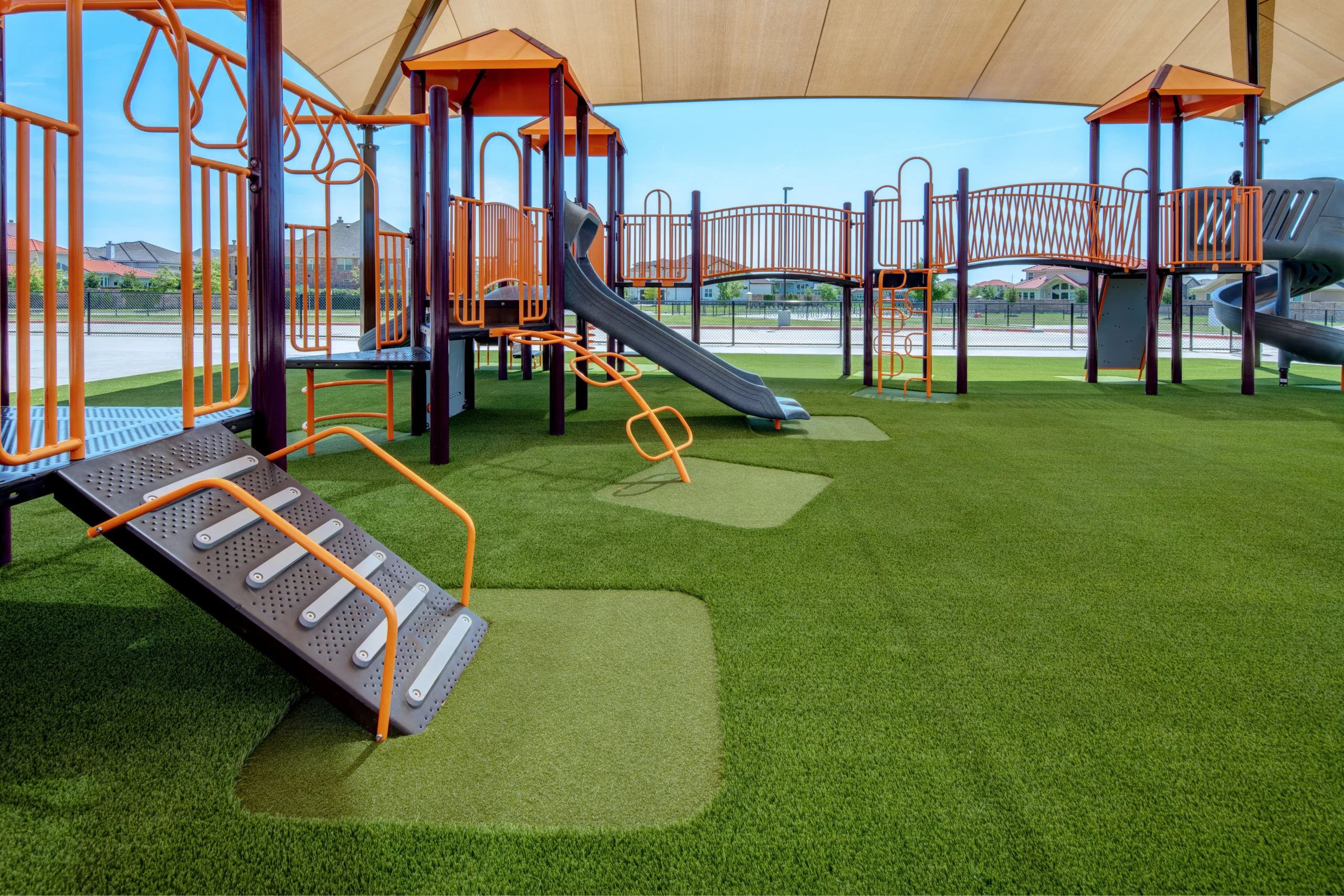 San Diego Commercial Turf Playground
