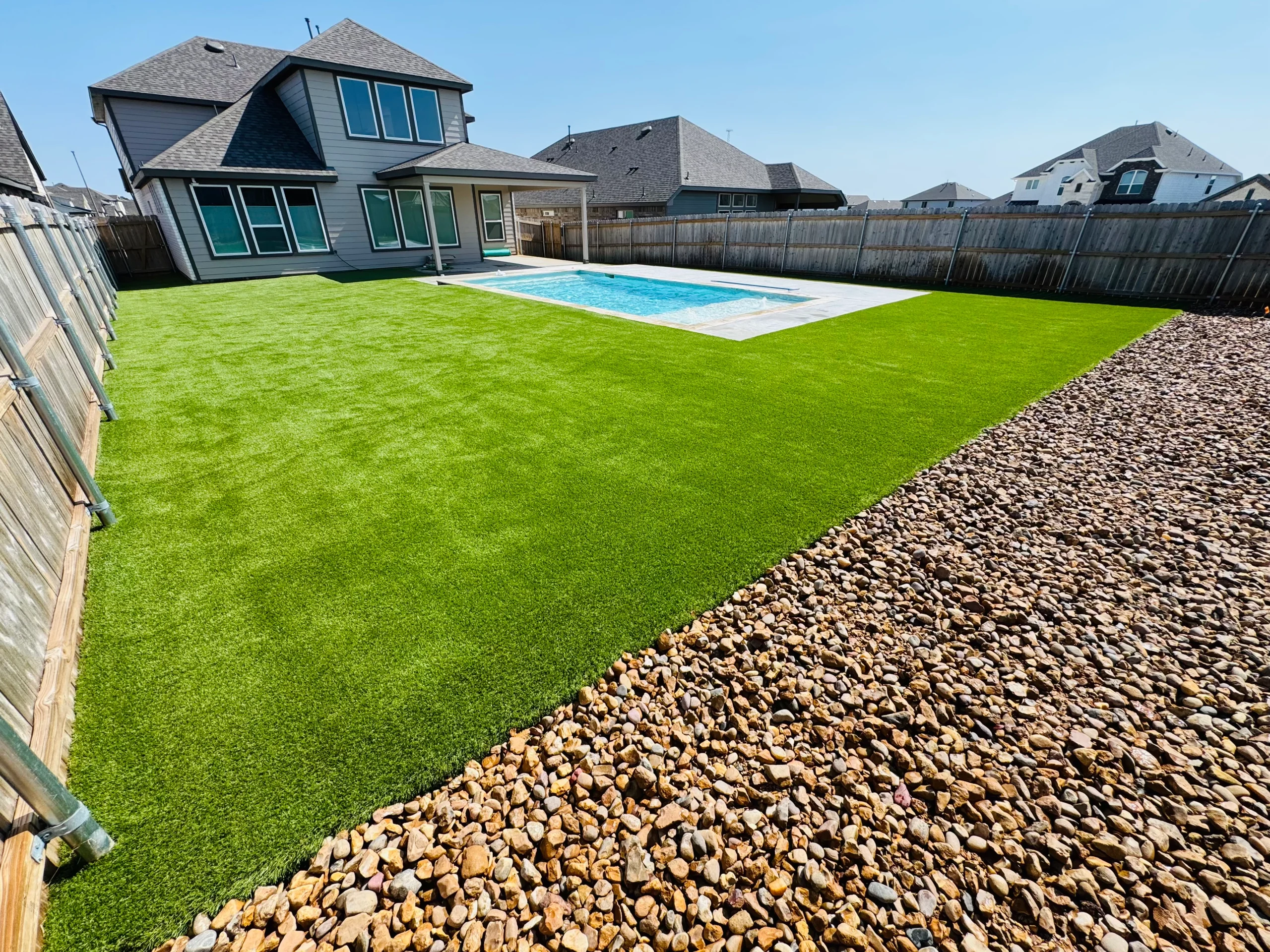 SYNLawn San Diego Backyard artificial turf