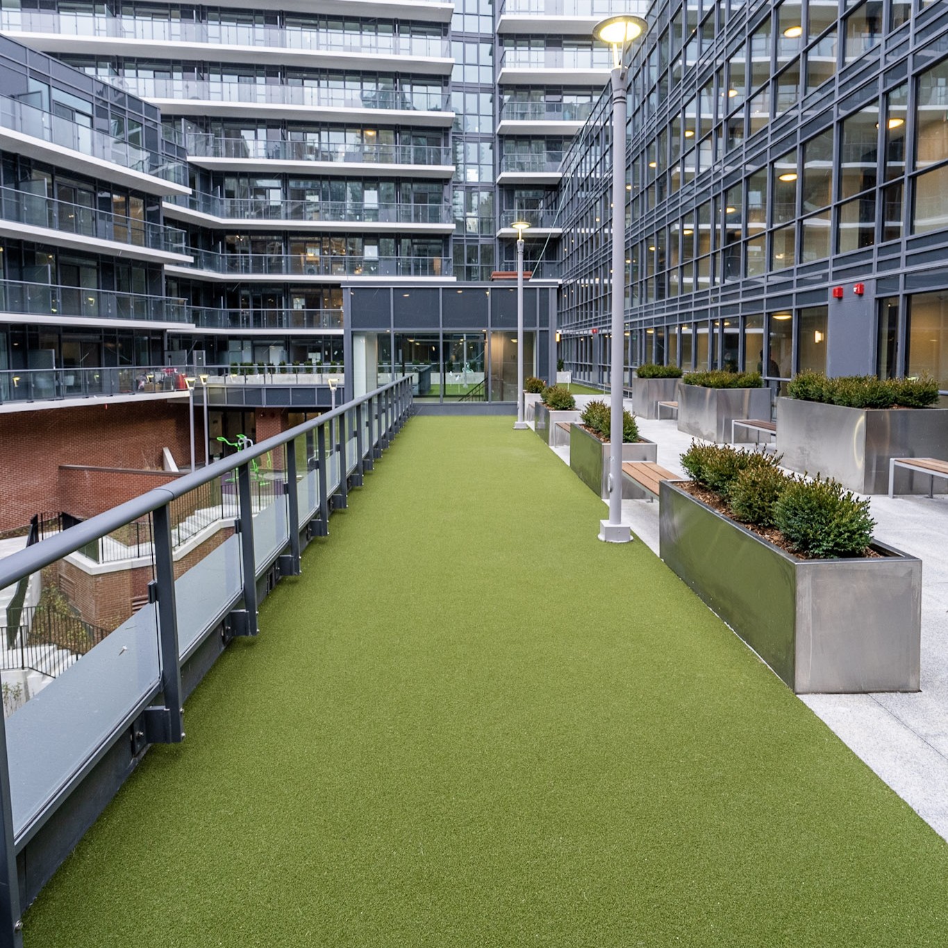 SYNLawn Rooftop Artificial Turf Installation SYNLawn Rooftop San Diego Artificial Turf Installation