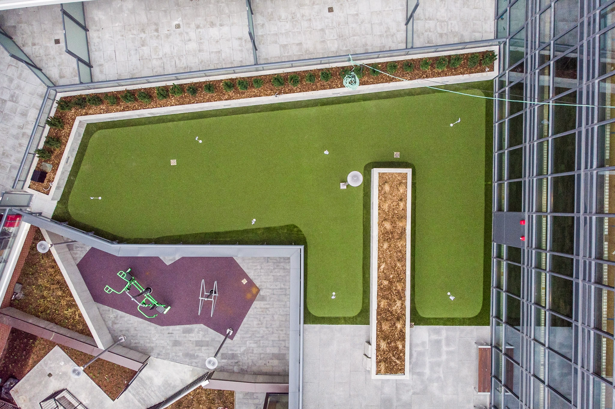 San Diego Synthetic Turf Overhead Rooftop San Diego Synthetic Turf Overhead Rooftop