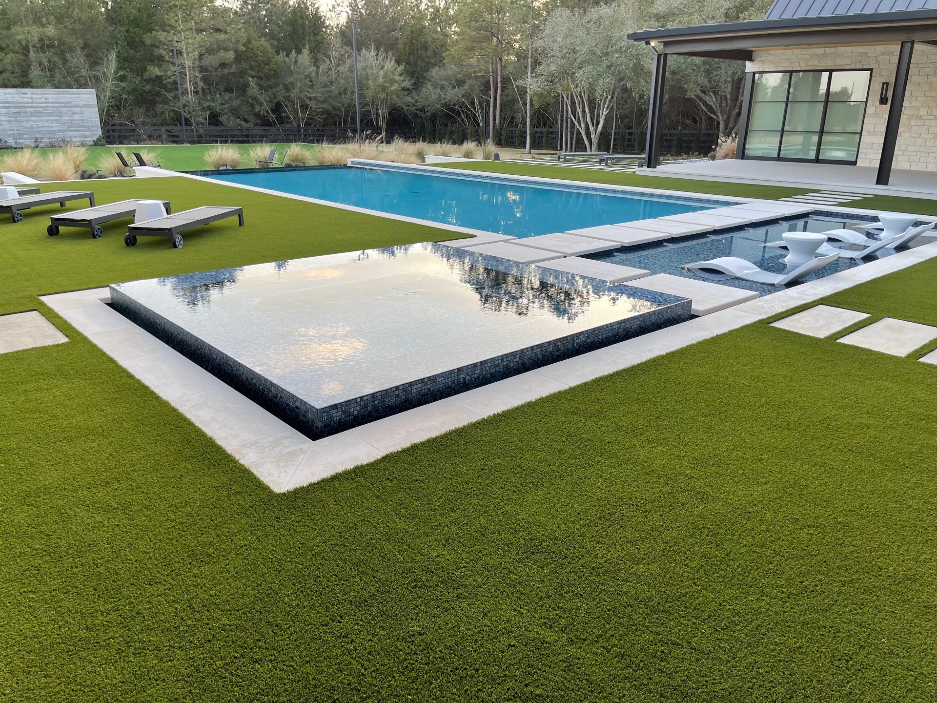 San Diego Artificial Grass Custom Pool Landscape San Diego Artificial Grass Custom Pool Landscape