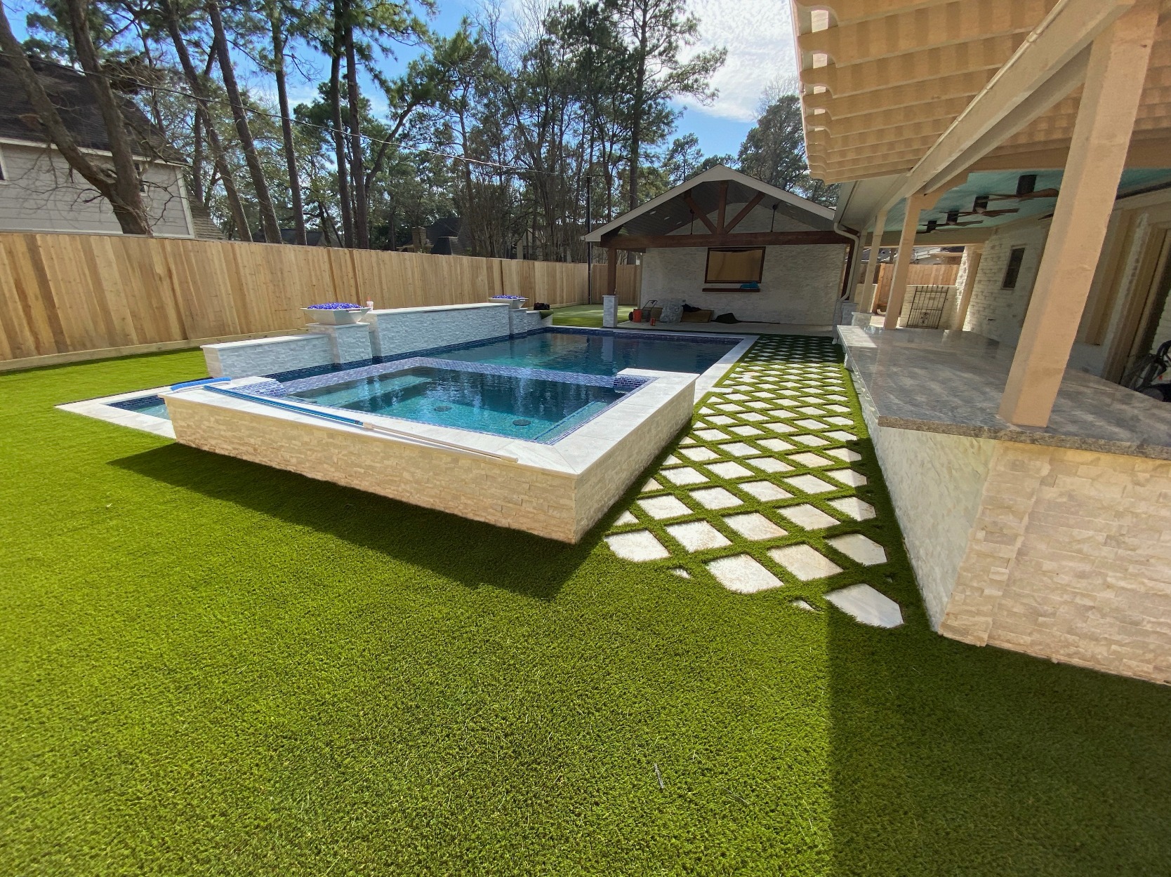 San Diego Artificial Grass Luxury Pool Deck Design San Diego Artificial Grass Luxury Pool Deck Design